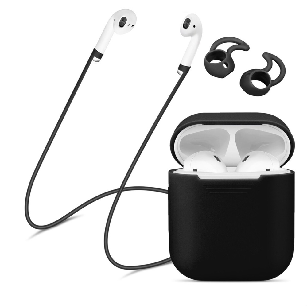 CYLO AirPods Accessory Six Piece Kit Black